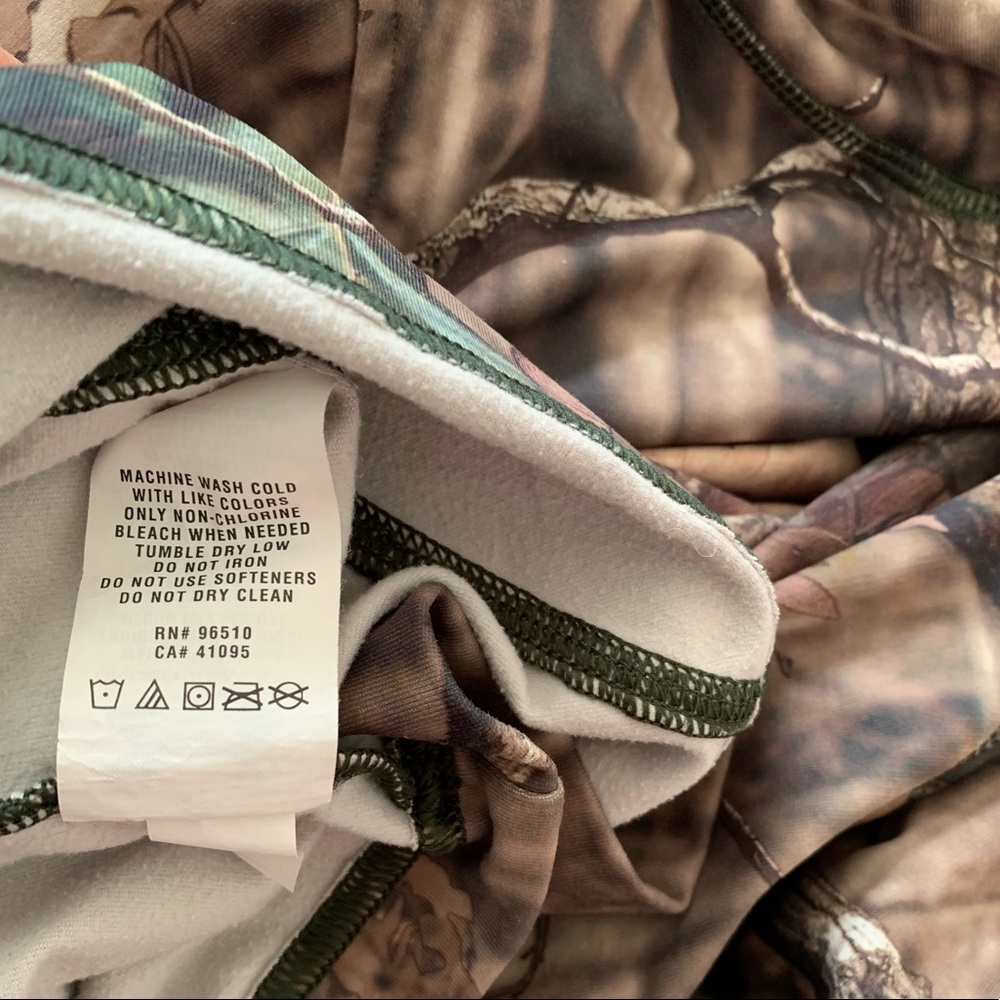 Under Armour Mossy Oak Camo Pullover Hoodie Size Medium - Picture 10 of 11